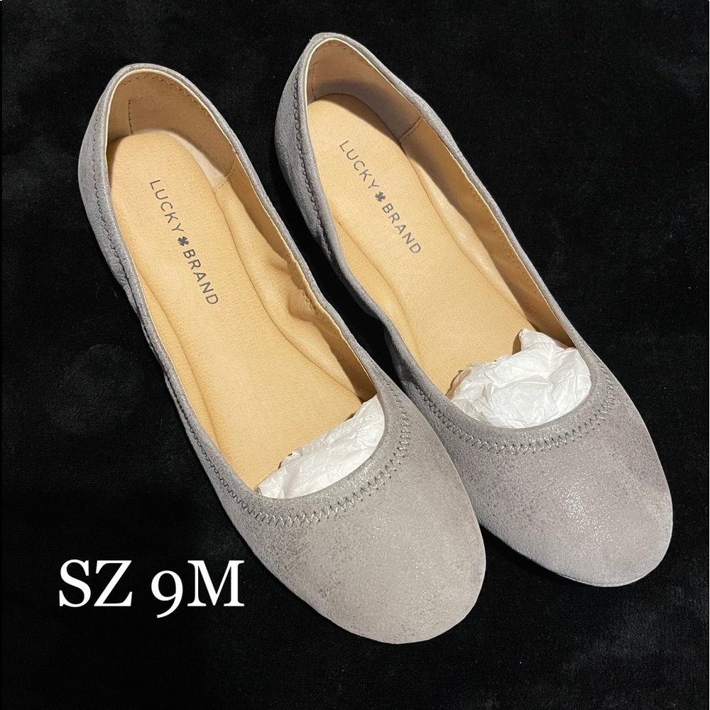 Lucky Brand Emmie Leather Ballet Flats